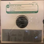 LP - René Bartoli - Recital De Guitare-De Visée.   A.&D. Scarlatti.  Haendel.  Llobet.  Albeniz.  Villa-Lobos - Insert
