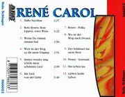 CD - René Carol - Solo Schlager
