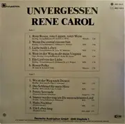 LP - René Carol - Unvergessen