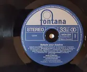 LP - René Clermont - Ballade Pour Adeline