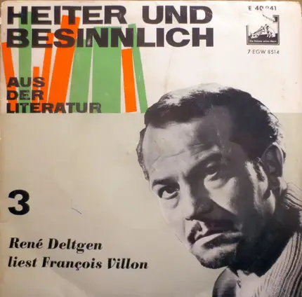 René Deltgen Liest François Villon - René Deltgen Liest François Villon