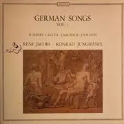 LP - René Jacobs , Konrad Junghänel - German Songs Vol. 1