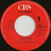 7inch Vinyl Single - René Shuman - Lonely Girl