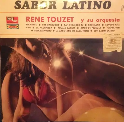René Touzet And His Orchestra - Sabor Latino