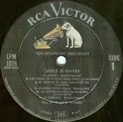 LP - René Touzet And His Orchestra - Dinner In Havana - Mono