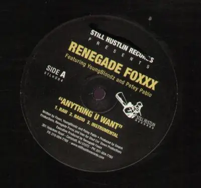 Renegade Foxxx Featuring YoungBloodz and Petey Pablo - Anything U Want