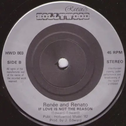 Renée & Renato - Save Your Love