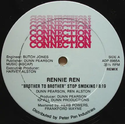 Rennie Ren - Brother To Brother - Stop Smoking!