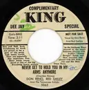 7inch Vinyl Single - Reno And Smiley And The Tennessee Cut-Ups - Never Get To Hold You In My Arms Anymore / When You And I Were Young Maggie
