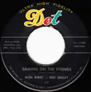 7inch Vinyl Single - Reno And Smiley - Sawing On The Strings / Sweethearts In Heaven