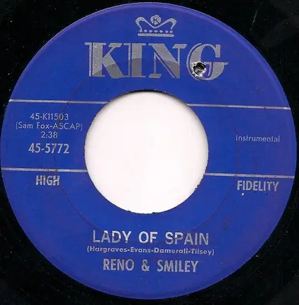 Reno And Smiley - Just About Then / Lady Of Spain