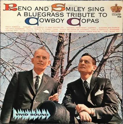 Reno And Smiley - A Bluegrass Tribute to Cowboy Copas