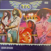 Double LP - REO Speedwagon - Live-You Get What You Play For - Gatefold