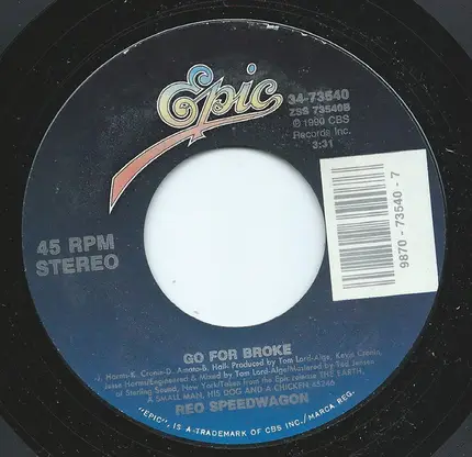 REO Speedwagon - Love Is A Rock