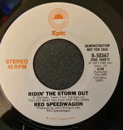 REO Speedwagon - Ridin' the Storm Out