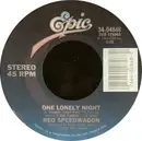 7'' - REO Speedwagon - One Lonely Night