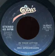 7'' - REO Speedwagon - In Your Letter