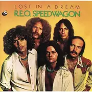 LP - REO Speedwagon - Lost In A Dream - orange labels