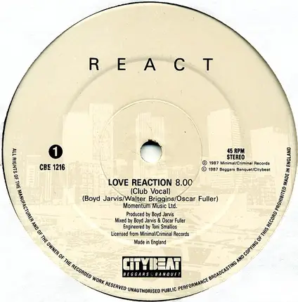 React - Love Reaction