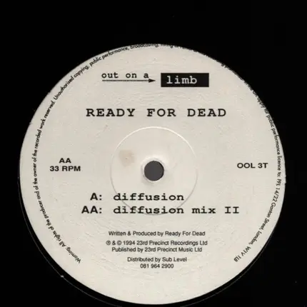 Ready for Dead - Diffusion
