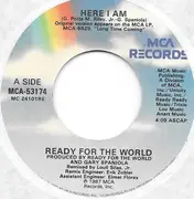 7inch Vinyl Single - Ready For The World - Here I Am