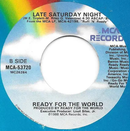 Ready For The World - Shame