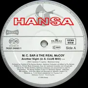 12inch Vinyl Single - Real McCoy - Another Night (U.S. Mixes)
