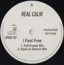12inch Vinyl Single - Real Calm - I Feel Free