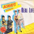 7inch Vinyl Single - Real Life - Always - Red Transparent Vinyl