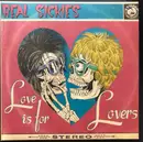 LP - Real Sickies - Love Is For Lovers - Hot Pink With White Splatter
