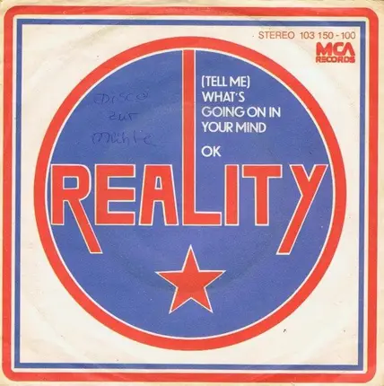 Reality - (Tell Me) What's Going On In Your Mind