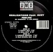 12inch Vinyl Single - Realizations Featuring Susy Dal Gesso - Feeling