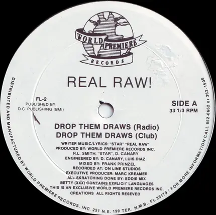 Real Raw! - Drop Them Draws