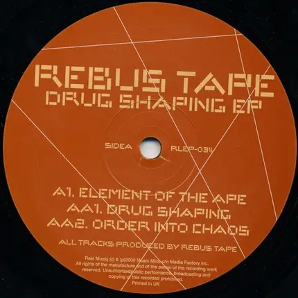 Rebus Tape - Drug Shaping EP