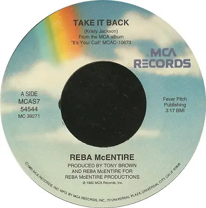Reba McEntire - Take It Back