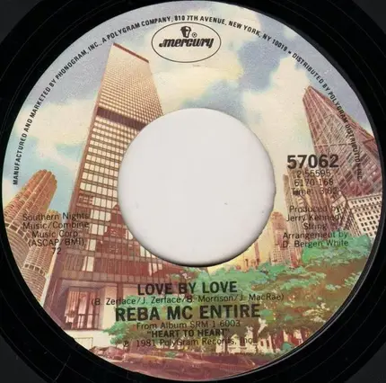 Reba McEntire - Only You (And You Alone) / Love By Love