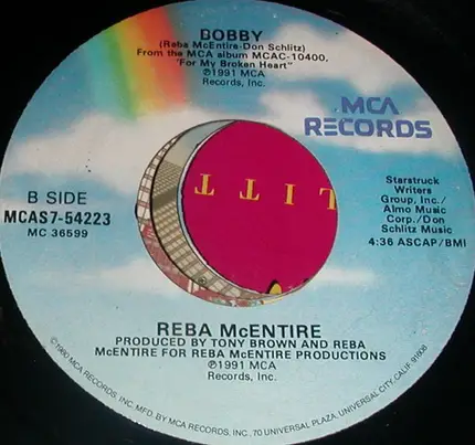 Reba McEntire - For My Broken Heart