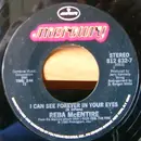 7inch Vinyl Single - Reba McEntire - I Can See Forever In Your Eyes