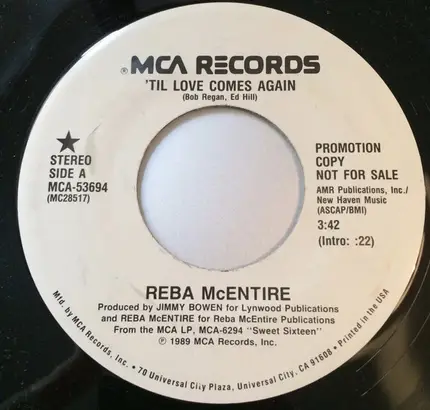 Reba McEntire - 'Til Love Comes Again