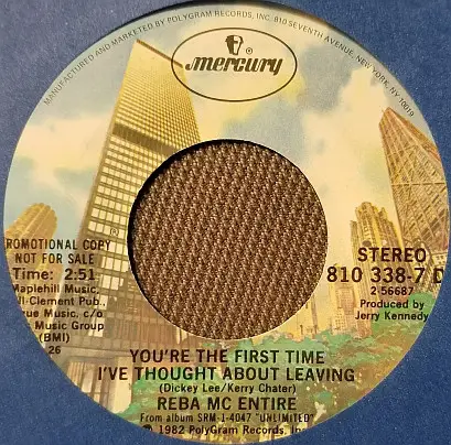 Reba McEntire - You're The First Time I've Thought About Leaving
