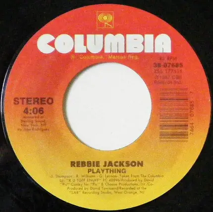 Rebbie Jackson - Plaything