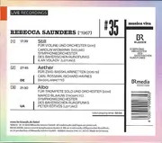 CD - Rebecca Saunders - Still / Aether / Alba