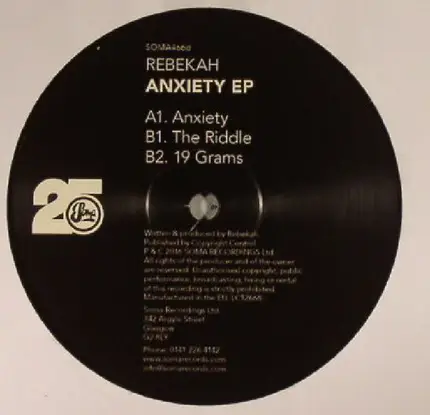 Rebekah - Anxiety EP