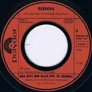 7inch Vinyl Single - Rebekka - Hör Mal (Save Me)