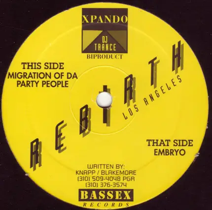 Rebirth - Embryo / Migration Of Da Party People