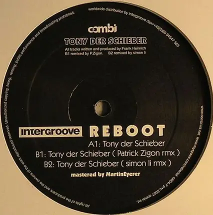 Reboot - Tony Der Schieber