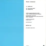12inch Vinyl Single - Recast - Consensual