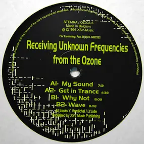 Receiving Unknown Frequencies From The Ozone - My Sound