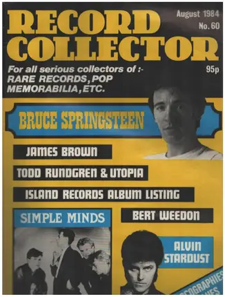 Record Collector - No.60 / AUG. 1984 - Bruce Springsteen