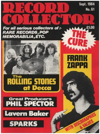 Record Collector - record collector sept. 1984
